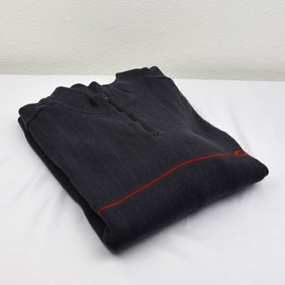 CB Sports Long Sleeve Sweater Vintage Size Large Color Blue Gently Used‎